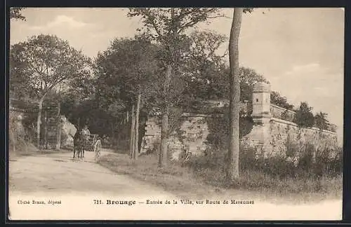 AK Brouage, Entrée de la Ville, sur Route de Marennes