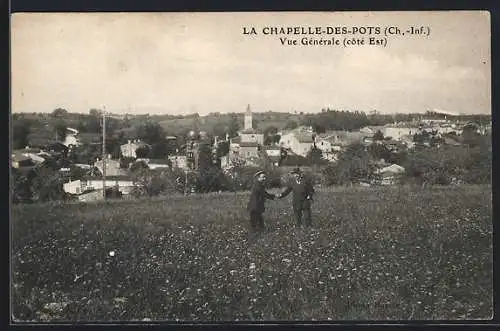 AK La Chapelle-des-Pots, Vue Générale, côté Est