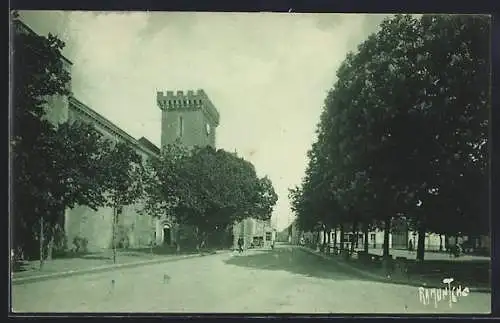 AK Courcon-d`Aunis, L`église fortifiée, XIIIe siècle