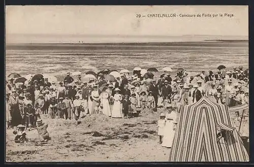 AK Châtelaillon, Concours de Forts sur la Plage