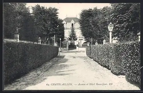 AK Châtelaillon, Avenue et Hôtel Beauséjour