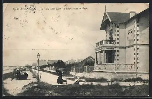 AK Châtelaillon, La Villa Sans Nom, Boulevard de la Plage