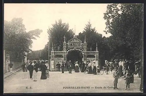 AK Fouras-les-Bains, Entrée du Casino