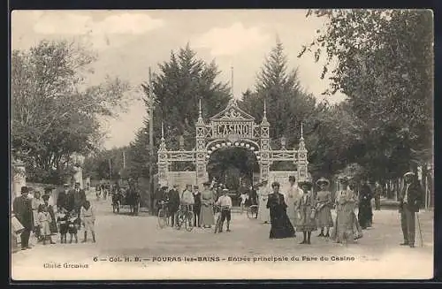 AK Fouras-les-Bains, Entrée principale du Parc du Casino