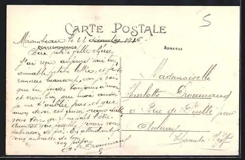 AK Mirambeau, Le Château, côté nord