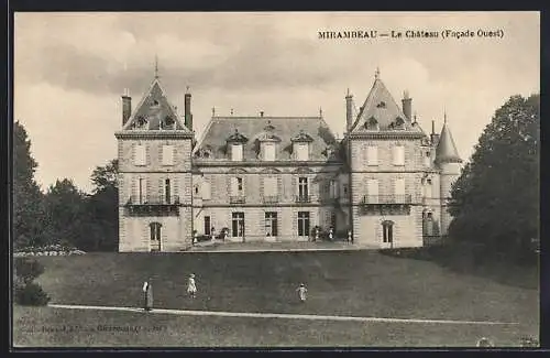 AK Mirambeau, Le Château, Facade Ouest