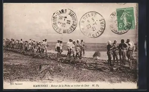 AK Marennes, Retour de la pêche au rocher de Dair