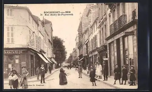 AK Rochefort-sur-Mer, Rue Audry-de-Puyravault