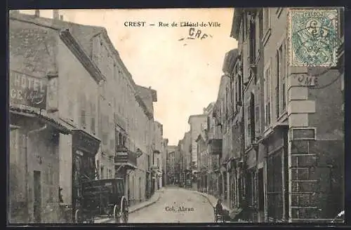 AK Crest, Rue de l`Hôtel-de-Ville