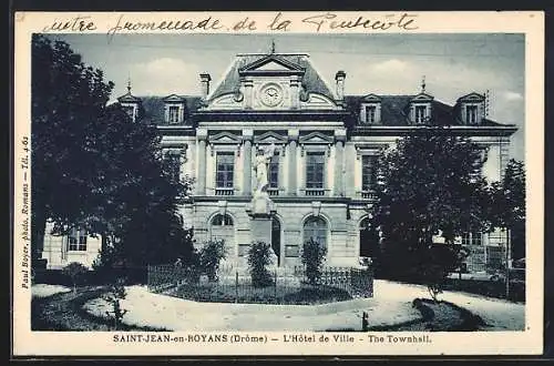 AK Saint-Jean-en-Royans, L`Hôtel de Ville