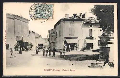 AK Sauzet, Place du Bourg