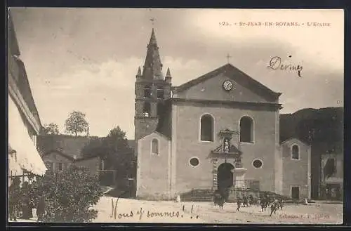 AK Saint-Jean-en-Royans, L`Église