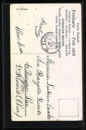 AK Un Obstacle, Auto fährt über ein Schwein