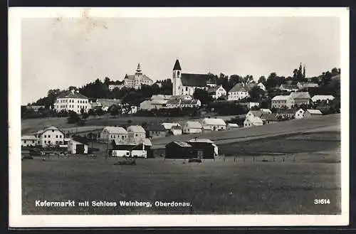 AK Kefermarkt, mit Schloss Weinberg