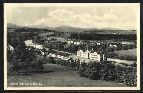 AK Sierning /O.-Oe., Waffenfabrik Letten