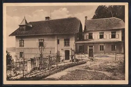 AK Feldkirchen an der Donau, Landshaag, Erholungsheim Faustschlösschen