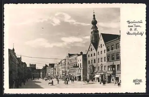 AK Braunau a. Inn, Stadtplatz