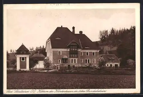 AK Bad Schallerbach, Kurheim der Krankenkassen der österr. Bundesbahnen