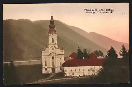 AK Engelhartszell, Pfarrkirche des ehem. Zisterzienserstifts