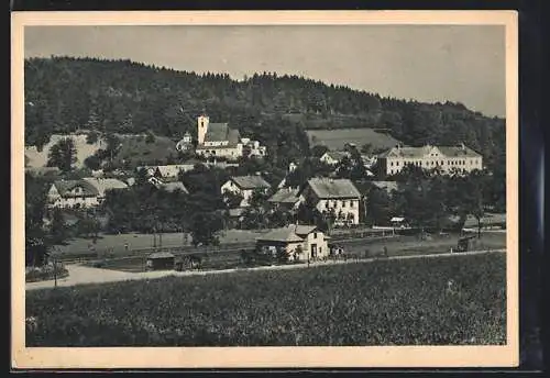 AK Attnang /O.-D., Landstrasse am Ortseingang