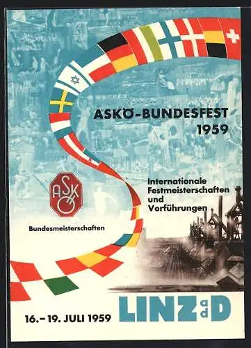 AK Linz a.d. Donau, ASKÖ-Bundesfest 1959