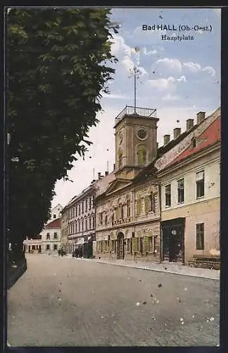 AK Bad Hall, Partie auf dem Hauptplatz