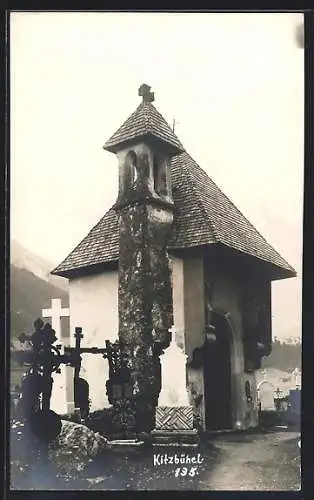 AK Kitzbühel, Kapelle mit Friedhof