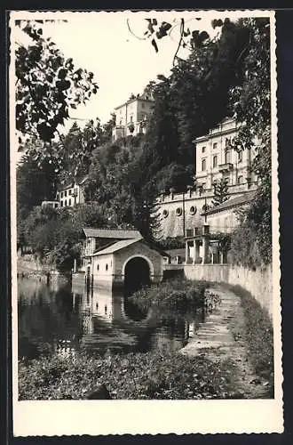 AK Hallstatt, Weg zum Stadeplatz