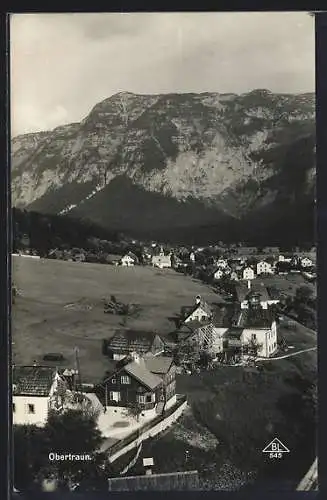 AK Obertraun, Panorama aus der Vogelschau