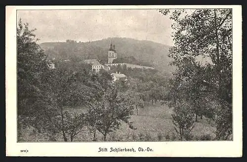 AK Schlierbach, Blick auf den Stift