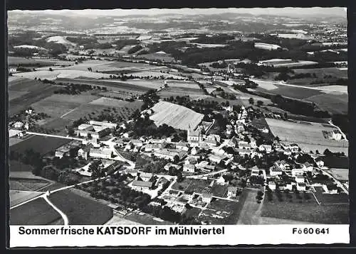 AK Katsdorf im Mühlviertel, Fliegeraufnahme der Sommerfrische