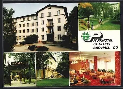 AK Bad Hall /O. Ö., Parkhotel St. Georg