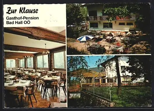 AK Bad Hall /O. Ö., Gasthof-Pension zur Klause, Sulzbach 10