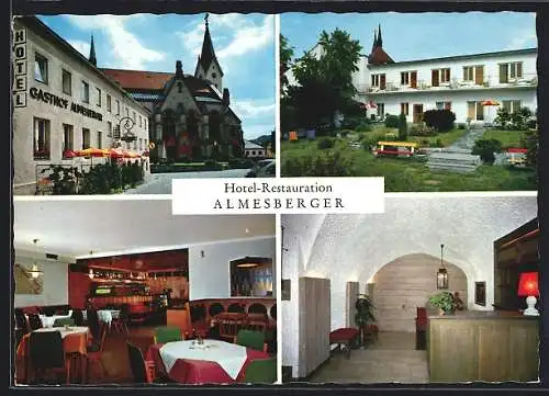 AK Aigen /O. Ö., Hotel-Restaurant Almesberger