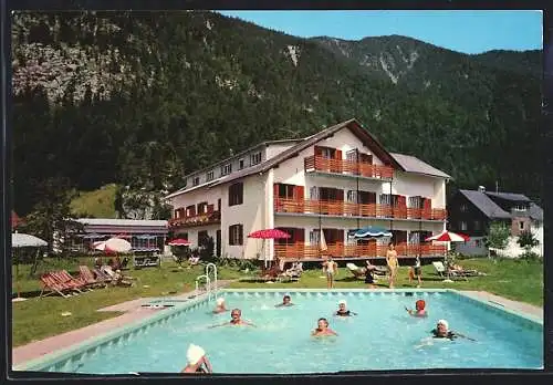 AK Obertraun am Hallstättersee, Seehotel Pension Wenk mit Pool