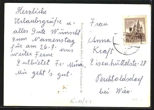 AK Peilstein i. M., Ortsansicht mit Umgebung
