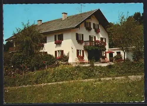 AK Oberhofen am Irrsee, Hotel Haus Mayrhofer, Laiter 45