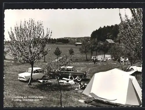 AK Franking /Oberösterreich, Camping am Holzöstersee