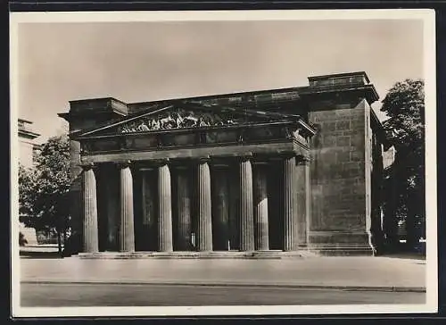 Foto-AK Deutscher Kunstverlag, Nr. 34: Berlin, Neue Wache