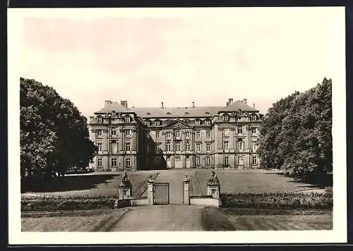 Foto-AK Deutscher Kunstverlag, Nr. 1 a: Brühl / Rheinl., Schloss Brühl, erbaut von J. C. Schlaun