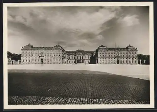 Foto-AK Deutscher Kunstverlag, Nr. 20: Würzburg, Residenz, Stadtfassade