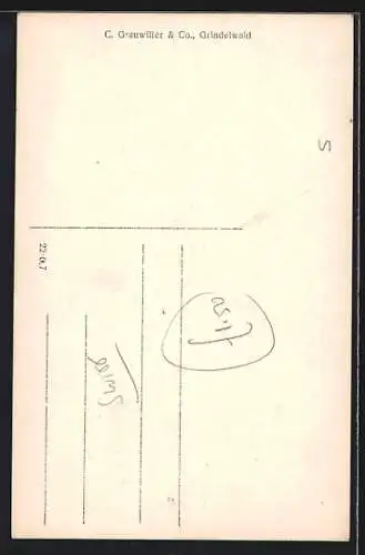 AK Grindelwald, Eisgrotte, Oberer Gletscher, Höhle