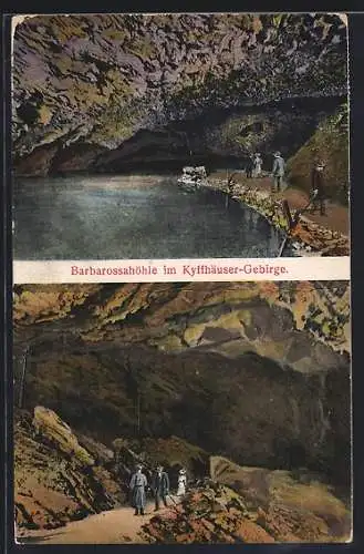 AK Barbarossahöhle im Kyffhäuser-Gebirge