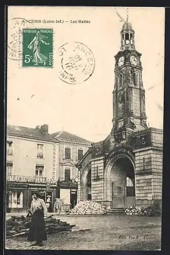 AK Ancenis /Loire-Inf., Les Halles