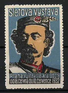 Reklamemarke Praha, Sletová výstava 1932, Sokol