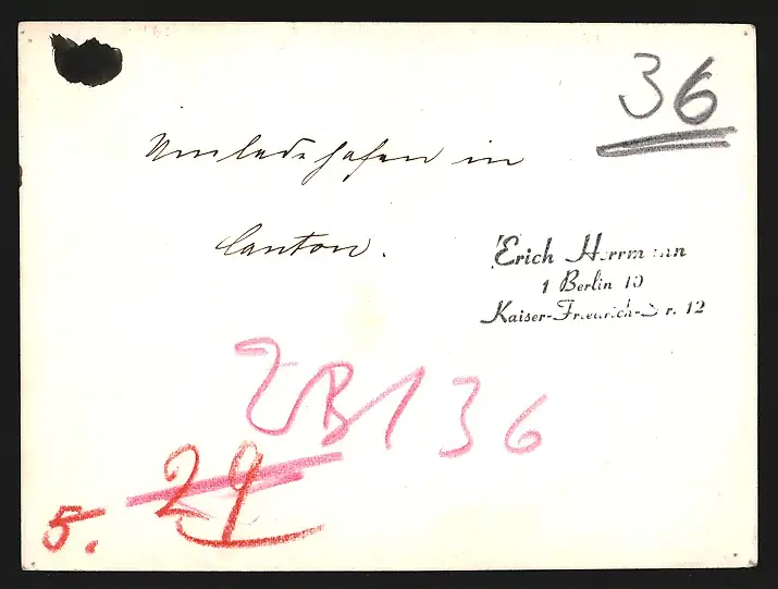 19 Fotografien Erich Herrmann, Berlin, Ansicht Canton / Guangzhou, chin. Schüler in Uniform, Papierfabrik, Tischerler 26