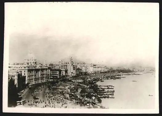 19 Fotografien Erich Herrmann, Berlin, Ansicht Canton / Guangzhou, chin. Schüler in Uniform, Papierfabrik, Tischerler 37