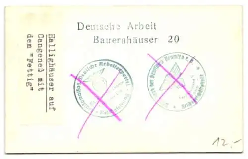 AK Langeness, Hallighäuser mit dem Fettig