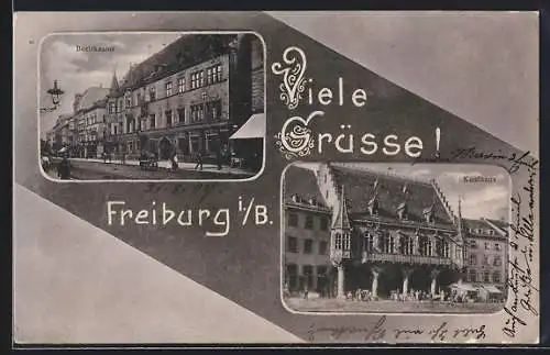 AK Freiburg i. B., Kaufhaus, Bezirksamt