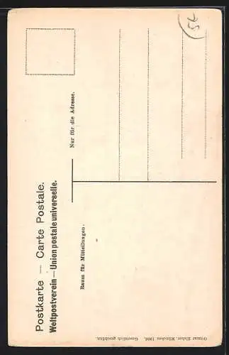 AK München-Au, Prinzregent Luitpold, Denkmal am neuen Rathaus